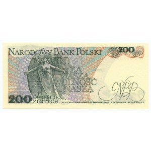 200 złotych 1986, seria DE 0050888