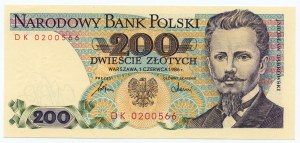 200 gold 1986, series DK 0200566