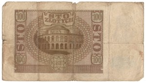 100 zloty 1940, Series B, ORIGINAL