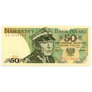 50 złotych 1975, seria BR