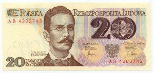 20 gold 1982, AB series
