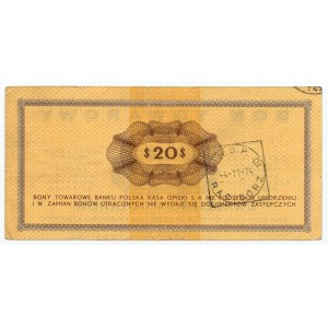 PEWEX, 20 dolarów 1969, seria FH 0363191