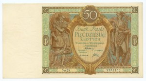 50 zloty 1929, EK series