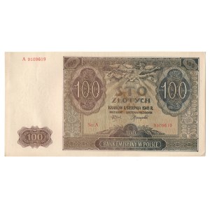 100 złotych 1941,