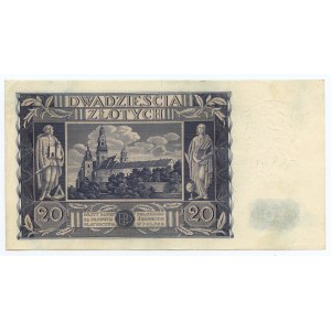 20 złotych 1936, seria BX