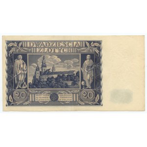 20 zloty 1936, AJ series
