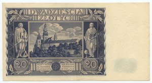 20 zloty 1936, AJ series