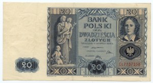 20 zloty 1936, C£ series