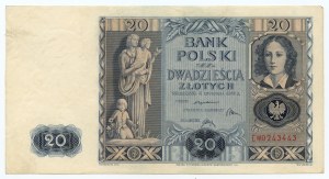 20 gold 1936, CW series