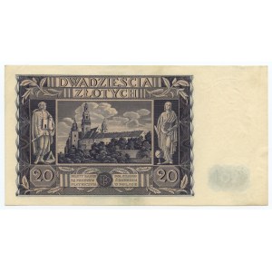 20 złotych 1936, seria CX