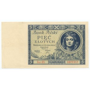 5 złotych 1930, seria DS