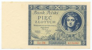 5 gold 1930, DM series