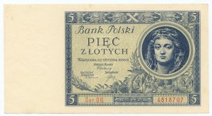 5 gold 1930, DB series