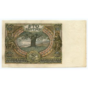 100 złotych 1932, seria AZ, dodatkowy znak wodny +x+
