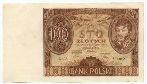 100 zloty 1934, C.B. series.