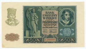 50 zloty 1940, Series A
