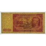 100 złotych 1948, seria GR bez ramki wokół nominału 100