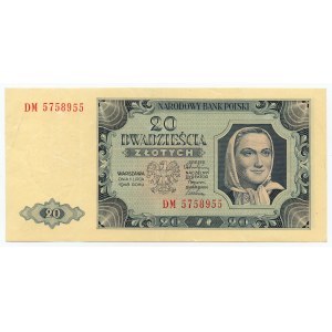 20 zloty 1948, DM series