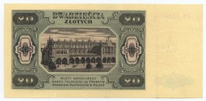 20 zloty 1948, DM series