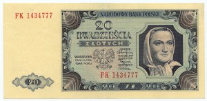 20 zloty 1948, FK series