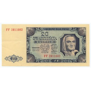 20 gold 1948, FF series
