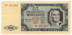 20 gold 1948, FF series