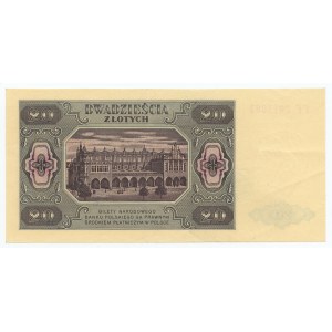 20 gold 1948, FF series