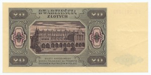 20 gold 1948, FF series