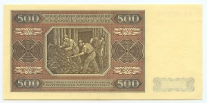 500 zloty 1948, CC series