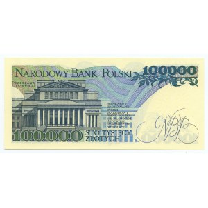 100.000 złotych 1990, seria BA