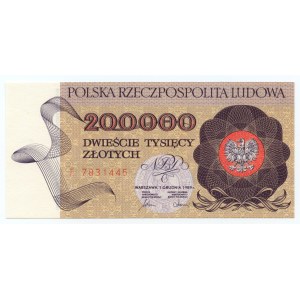 200.000 złotych 1989, seria F