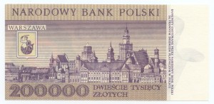 200,000 zloty 1989, series F