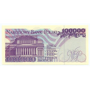 100,000 zloty 1993, AE series
