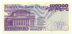 100,000 zloty 1993, AE series