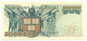 500,000 zloty 1993, series Z