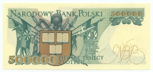 500,000 zloty 1990, series L