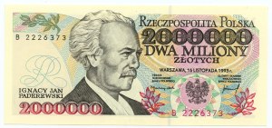2,000,000 zloty 1993, series B