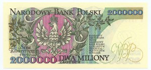 2,000,000 zloty 1992, series B