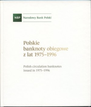 NBP Album, INCOMPLETE - Polish circulating banknotes from 1975-1996, 11 banknotes.