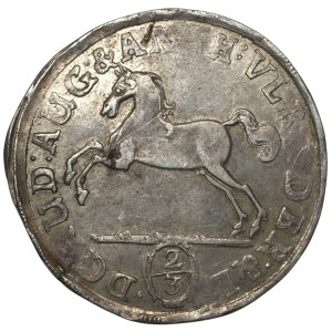 Germany, Brunswick-Wolfenbüttel, Rudolf August and Anton Ulrich, 24 mariengros (2/3 thaler) 1694