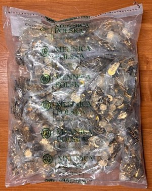 III RP, BANK SACK (parciak) 65 sachets, 2 pennies 2021