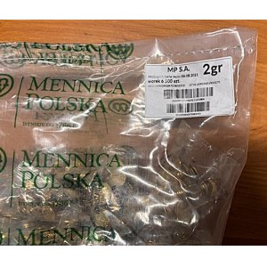 III RP, BANK SACK (parciak) 65 sachets, 2 pennies 2021