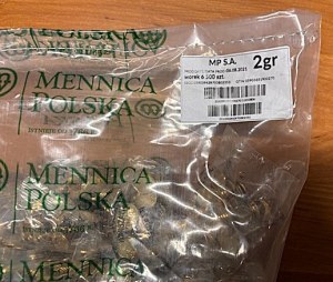 III RP, BANK SACK (parciak) 65 sachets, 2 pennies 2021