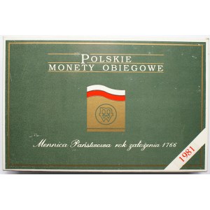 Polskie Monety Obiegowe 1981, Część I i II