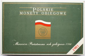 Polish Circulating Coins 1981, Parts I and II.