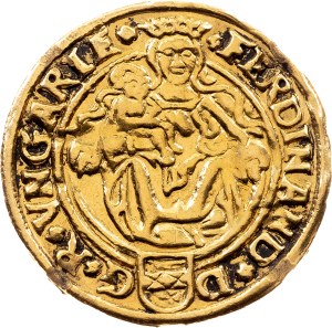 Ferdinand I., 1 Dukat 1550, KB, Kremnitz
