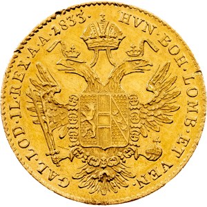 Franz I. (II.), 1 Dukat 1833, B, Kremnitz