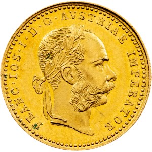 Franz Joseph I., 1 Dukat 1873, Vienna