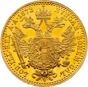 Franz Joseph I., 1 Dukat 1873, Vienna