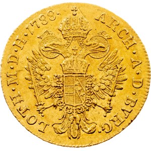 Joseph II., 1 Dukat 1788, A, Vienna